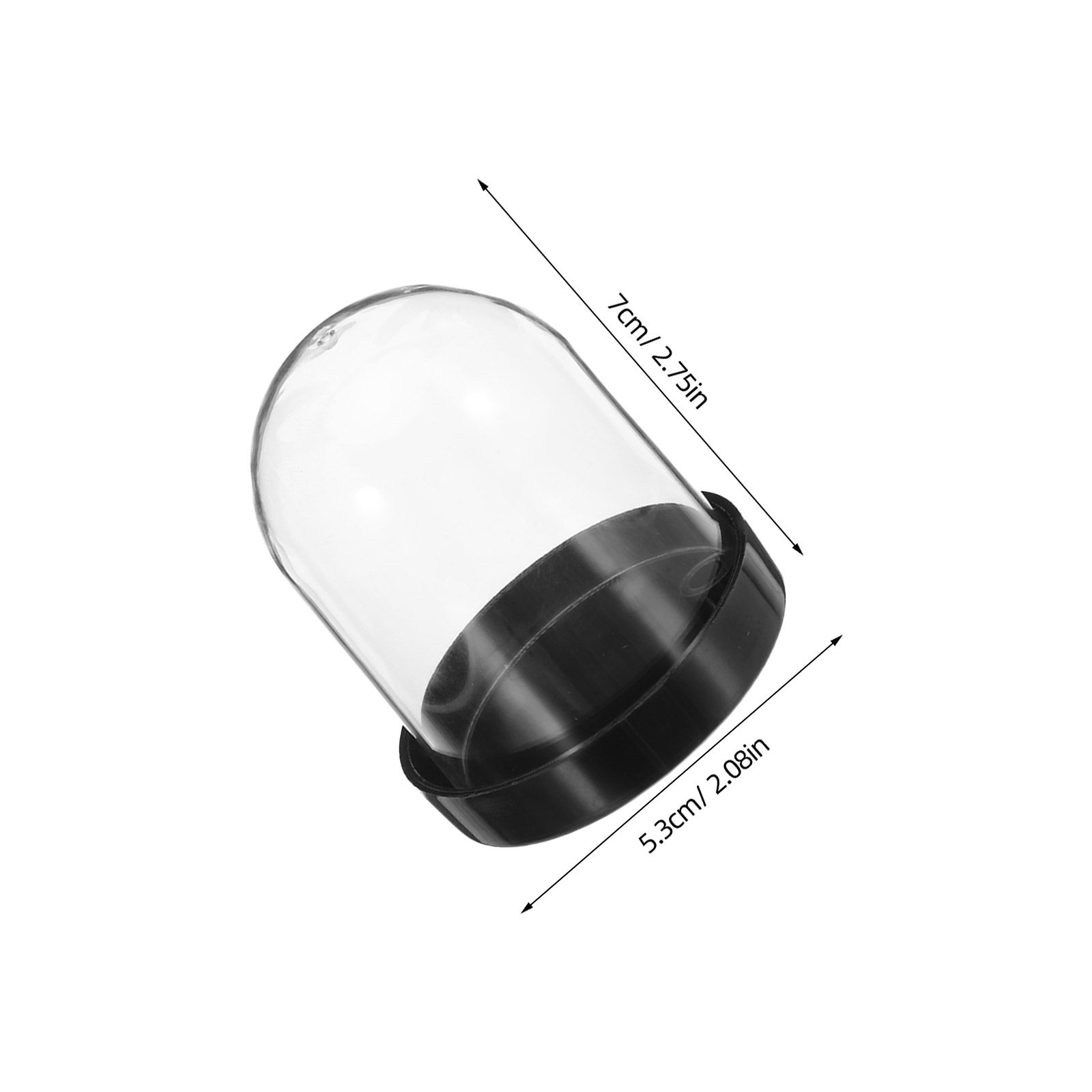 4Pcs Clear Micro Landscape Dom - Plastic Dome Clear reseña y precio