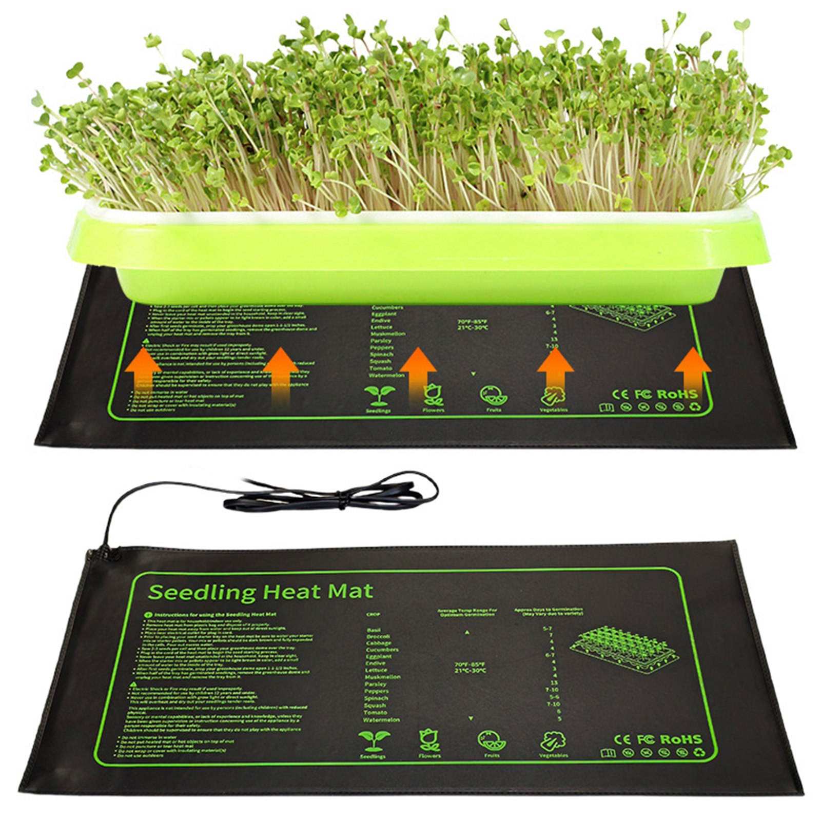 Waterproof Seedling Heat Mat 1 - Heat Mat Seedling reseña y precio