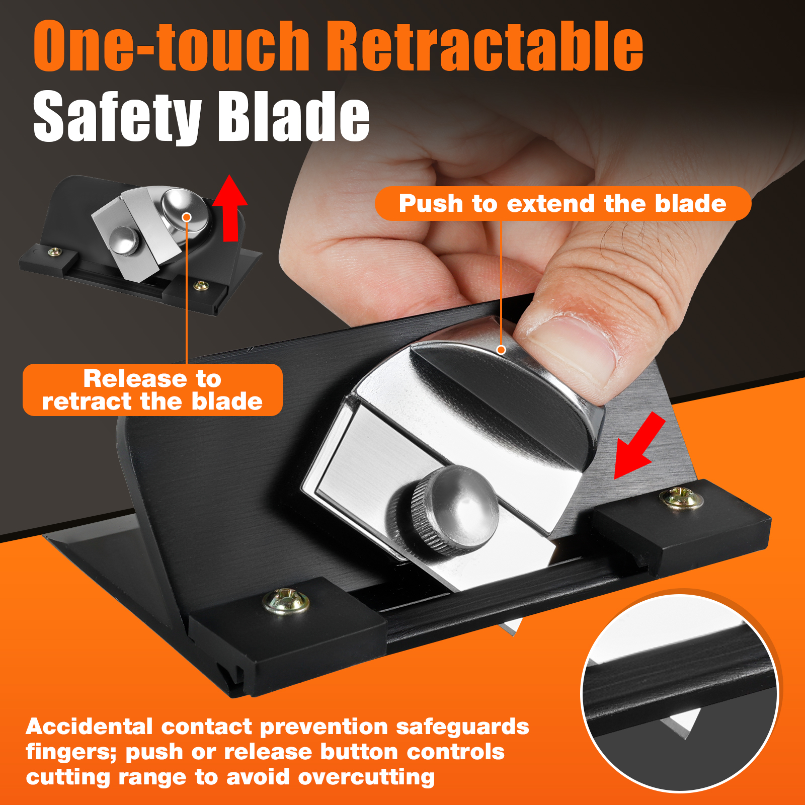 Retractable Mat Cutter 45° Bev - Cutting Board Foam reseña y precio