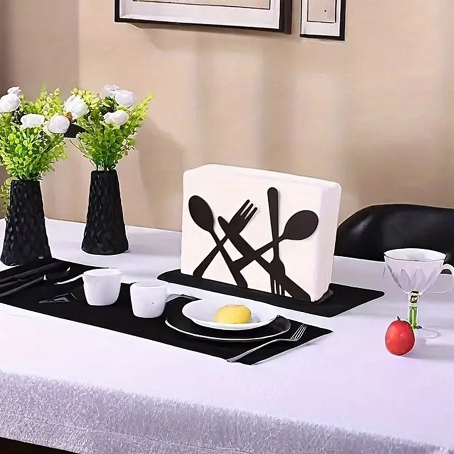 Iron Vertical Napkin Holder, T - Agar Tissue Culture reseña y precio